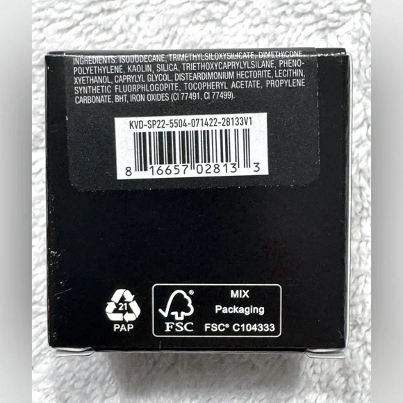 KVD Beauty SUPER POMADE VEGAN EYELINER, SHADOW + BROW PIGMENT in Graphite 5g NIB - Picture 5 of 6